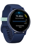 GARMIN Vivoactive 5 Metallic Navy Bezel with Navy Silicone Band