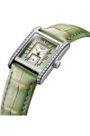 LONGINES Mini DolceVita Diamonds Green Leather Strap