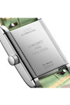 LONGINES Mini DolceVita Diamonds Green Leather Strap