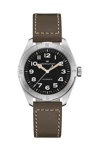 HAMILTON Khaki Field Expedition Automatic Olive Green Leather Strap