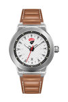 DUCATI CORSE Campione Brown Leather Strap