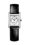 LONGINES Mini DolceVita Black Leather Strap