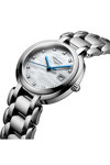 LONGINES PrimaLuna Diamonds Silver Stainless Steel Bracelet