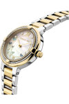 CERRUTI Gardena Crystals Two Tone Stainless Steel Bracelet