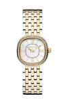 CERRUTI Gresta Crystals Two Tone Stainless Steel Bracelet