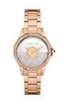 CERRUTI Jesina Crystals Rose Gold Stainless Steel Bracelet