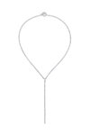 Κολιέ DOUKISSA NOMIKOU Tennis Tie Necklace Silver