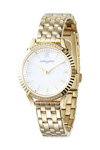 PIERRE CARDIN Pigalle Simplicity Crystals Gold Stainless Steel Bracelet