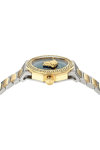 VERSACE Medusa Deco Two Tone Stainless Steel Bracelet