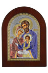 PRINCE SILVERO Sterling Silver Icon of The Holy Family