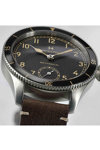 HAMILTON Khaki Aviation Pilot Pioneer Mechanical Brown Leather Strap