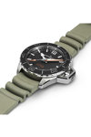 HAMILTON Khaki Navy Frogman Automatic Green Rubber Strap