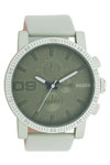 OOZOO Timepieces Light Green Leather Strap