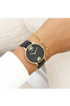 OOZOO Timepieces Black Leather Strap