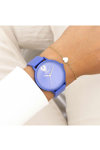 OOZOO Timepieces Light Blue Leather Strap