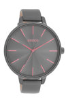 OOZOO Timepieces Grey Leather Strap