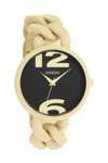 OOZOO Timepieces Yellow Plastic Strap