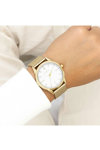 OOZOO Timepieces Crystals Gold Metallic Bracelet