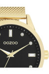 OOZOO Timepieces Crystals Gold Metallic Bracelet