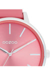 OOZOO Timepieces Pink Leather Strap