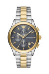 EMPORIO ARMANI Paolo Chronograph Two Tone Stainless Steel Bracelet