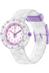 FLIK FLAK Gameland Level Milky with White Silicone Strap