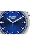 SWATCH Big Bold Irony Indigo Hour Silver Stainless Steel Bracelet