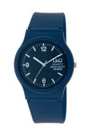 Q&Q Watch Blue Plastic Strap