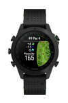 GARMIN MARQ Golfer (Gen 2) Carbon Edition Leather/FKM Hybrid Black/Green Strap