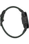 GARMIN MARQ Golfer (Gen 2) Carbon Edition Leather/FKM Hybrid Black/Green Strap