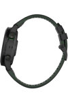 GARMIN MARQ Golfer (Gen 2) Carbon Edition Leather/FKM Hybrid Black/Green Strap