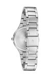 BULOVA Crystal Swarovski Silver Stainless Steel Bracelet