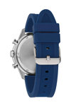 BULOVA classic Chronograph Blue Rubber Strap Gift Set