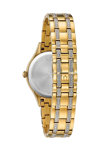 BULOVA Crystal Swarovski Gold Stainless Steel Bracelet Gift Set