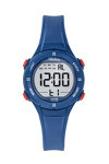 TEKDAY Chronograph Blue Silicone Strap