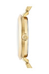 TED BAKER Amy Floral Gold Stainless Steel Bracelet