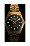 SWISS MILITARY HANOWA Diligenter Automatic Gold Stainless Steel Bracelet