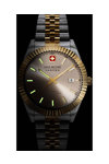 SWISS MILITARY HANOWA Diligenter Automatic Two Tone Stainless Steel Bracelet