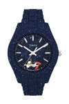 TIMEX Peanuts x Waterbury Legacy Blue Plastic Bracelet