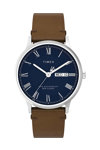 TIMEX Waterbury Traditional Brown Leather Strap