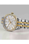 TIMEX Trend Ariana Crystals Two Tone Stainless Steel Bracelet