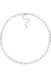 DOUKISSA NOMIKOU Long Silver Plated Stainless Steel Chain