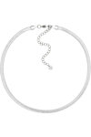 DOUKISSA NOMIKOU Snake Choker Silver Plated Stainless Steel Chain