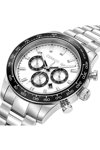 CERRUTI Turchino Chronograph Silver Stainless Steel Bracelet