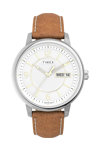 TIMEX Trend Chicago Brown Leather Strap