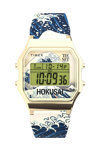 TIMEX Lab x The MET Hokusai Chronograph Multicolor Plastic Strap