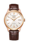 CITIZEN Automatic Brown Leather Strap