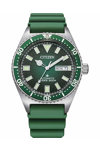 CITIZEN Promaster Divers Automatic Green Synthetic Strap