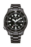 CITIZEN Promaster Divers Automatic Black Stainless Steel Bracelet