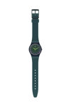 SWATCH Dreaming Of Gemstones Green Silicone Strap